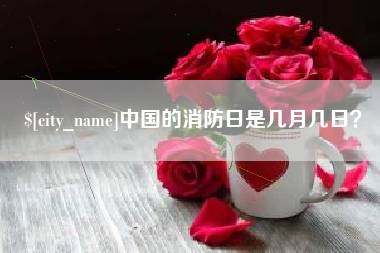 微山中国的消防日是几月几日？
