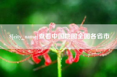 微山查看中国地图全图各省市