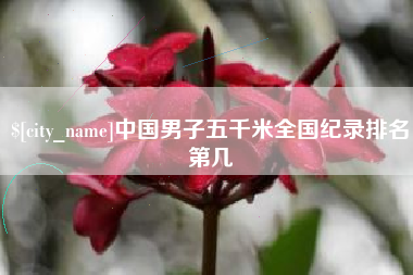 微山中国男子五千米全国纪录排名第几