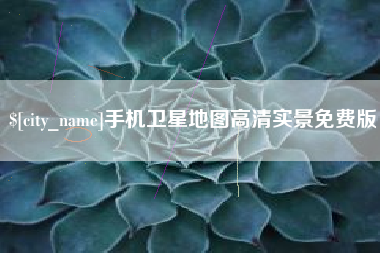 微山手机卫星地图高清实景免费版