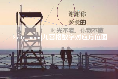 微山九宫格数字对应方位图