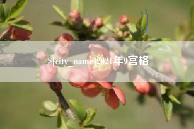 微山2021年9宫格
