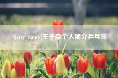 微山王子豪个人简介乒乓球