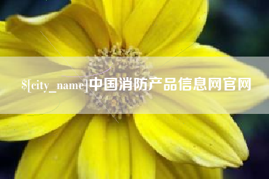 微山中国消防产品信息网官网