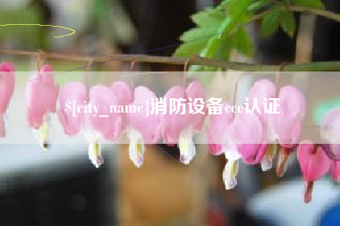 微山消防设备ccc认证