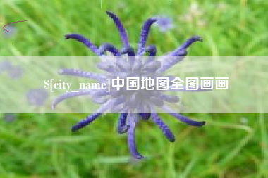 微山中国地图全图画画