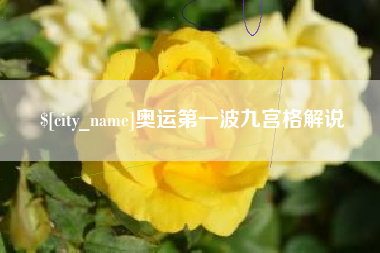 微山奥运第一波九宫格解说