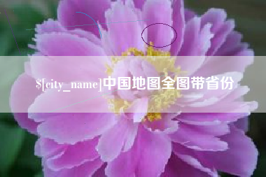 微山中国地图全图带省份