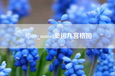 微山奥运九宫格图