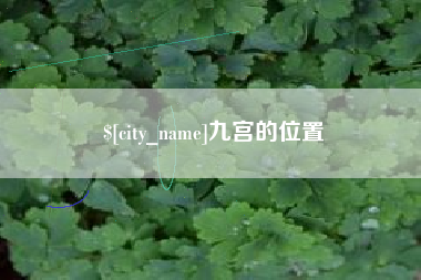 微山九宫的位置