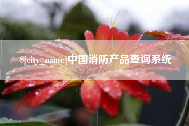 微山中国消防产品查询系统